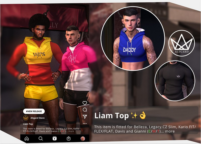 ALTGARD - Liam Top FATPACK