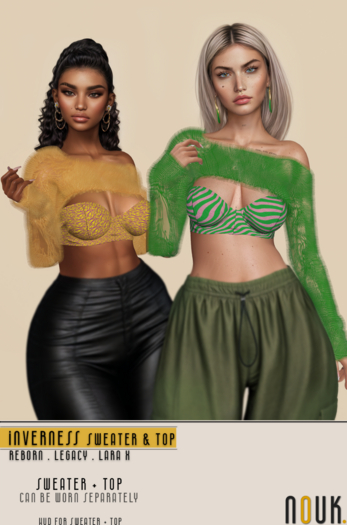 Nouk. Inverness Sweater & Top Retro Pack