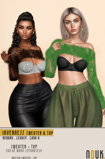 Nouk. Inverness Sweater & Top FATPACK