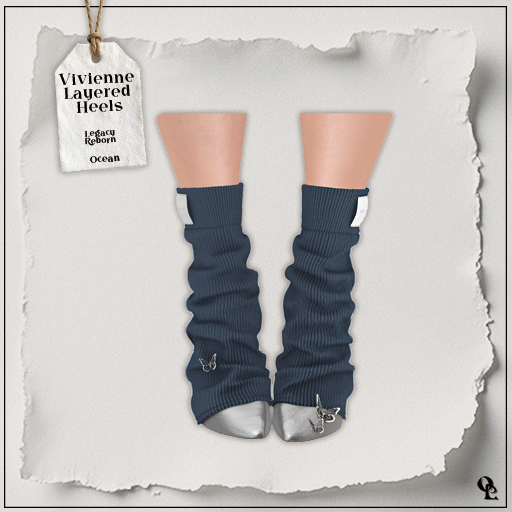 Orphic + Vivienne Layered Heels + Ocean