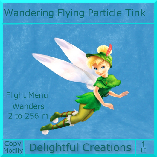 Wandering Flying Particle Tink