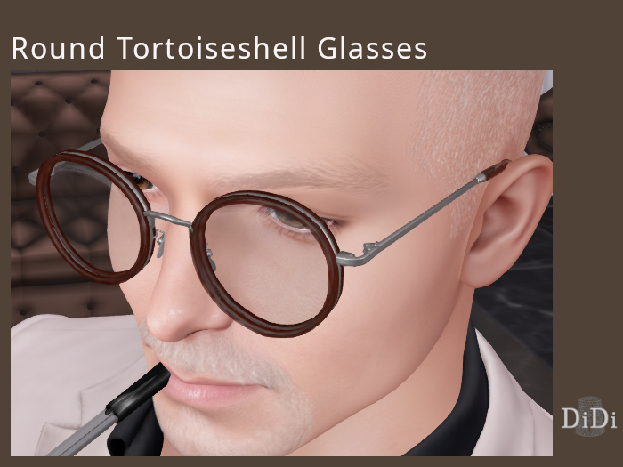 Round Tortoiseshell Glasses
