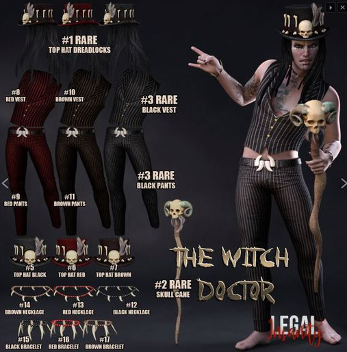 Legal Insanity - TWD* #06 Top Hat Red