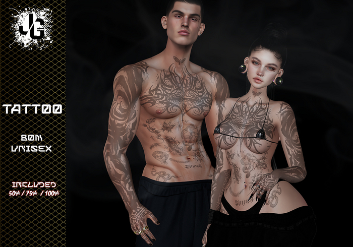 ..::JG::. Tattoo Gothic 3 - BOM Unisex