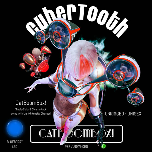 CyberTooth - CatBoomBox! BASIC BLUE