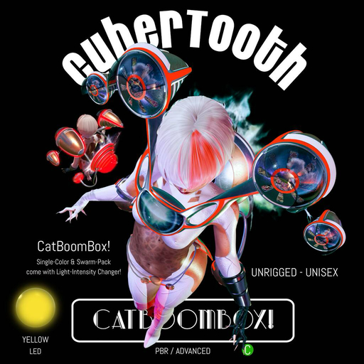 CyberTooth - CatBoomBox! BASIC YELLOW