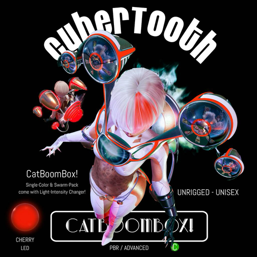 CyberTooth - CatBoomBox! BASIC RED