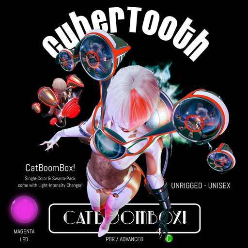 CyberTooth - CatBoomBox! BASIC MAGENTA