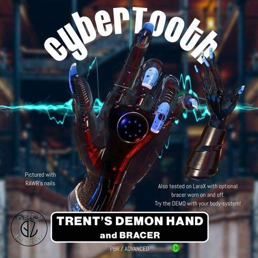 CyberTooth - Trent's Demon Hand ( 3 PARTS ) Belleza GenX