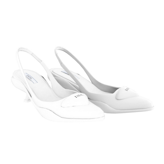 [DDL] Closer (White)  (Sling back)