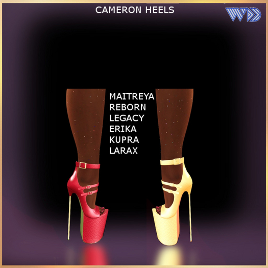 WAD DESIGNS CAMERON HEELS