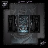 NuTec: Techno Dragons Wall Art