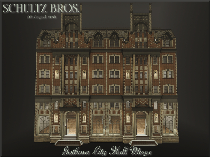 [Schultz Bros.] Gotham City Hall Mega 