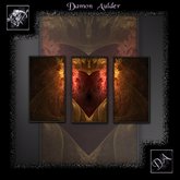 NuTec: Gothic Love Heart Wall Art