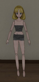 KCR Shape PMR Cardi - Japanese Anime Paperdoll