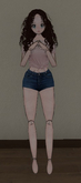 KCR Shape PMR Cardi - Anime Girl B