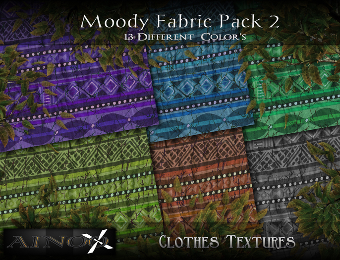- Moody Fabric- Pack 2