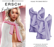 ERSCH - Everly top-scarf -lilac-