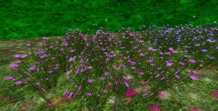 ALMOST FREE! WHIMSY 1 PRIM LILAC "FAIRY LIGHTS" FANTASY FLOWERS-COPYMOD