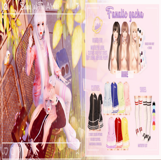 {Buing} Fanatic gacha. Clothes Green. [MT]