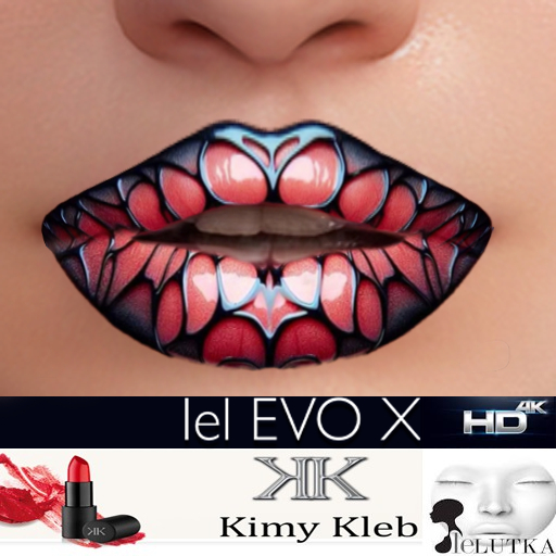 *NUDE* Lips with black Spiderweb UHD by Kimy Kleb