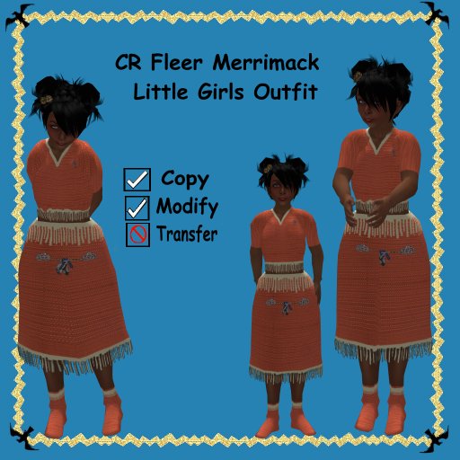 CR Fleer Merrimack Little Girls Outfit