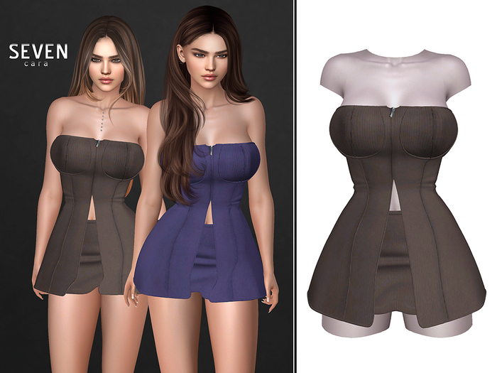 SEVEN - Cara OUTFIT (brown)