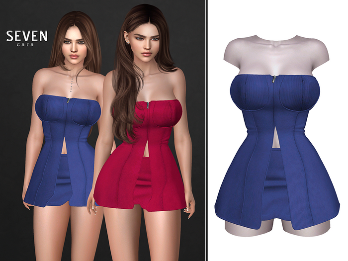 SEVEN - Cara OUTFIT (navy)
