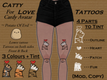 ~ Potato Of Evil ~ Catty Love Tattoos - Cardy