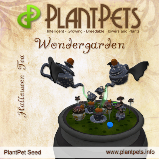 PlantPet Seed [Wondergarden *Halloween Tea] Limited