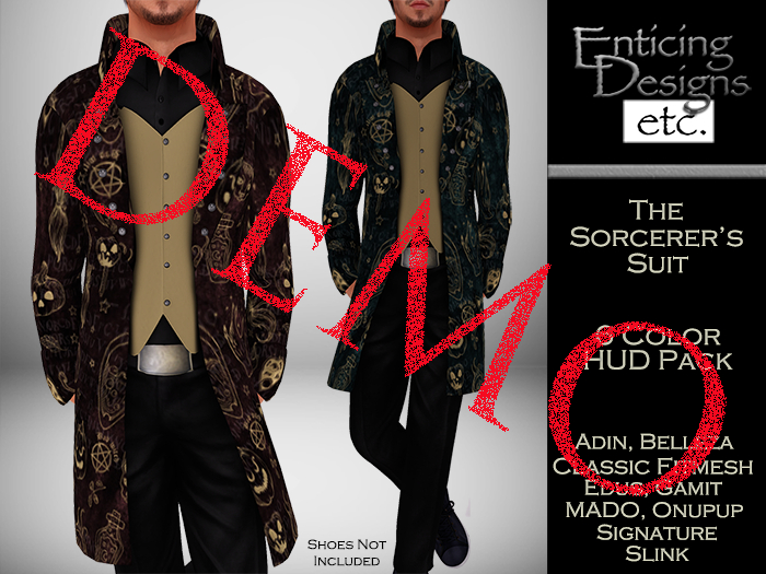 *ED DEMO Pack Sorcerer's Suit