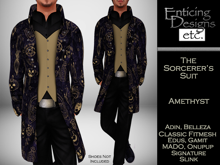 *ED Sorcerer's Suit Amethyst