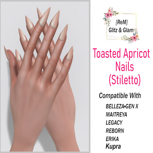 [ReM]  Toasted Apricot  Nails