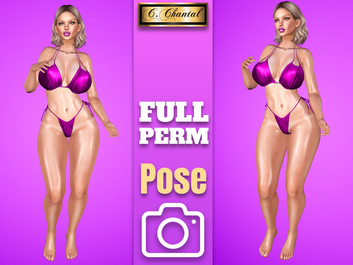 C.CHANTAL Full Perm Pose #FPP-113 Photo Model