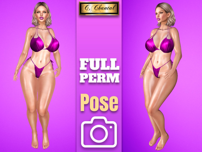 C.CHANTAL Full Perm Pose #FPP-116 Photo Model