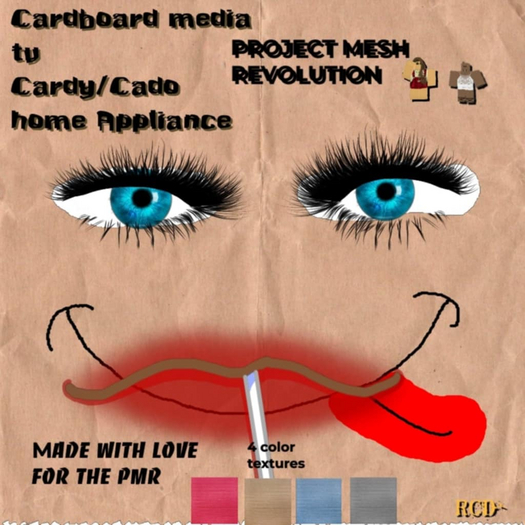 Cardboard Flat Screen TV( For PMR cardboard fun