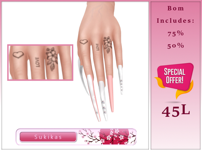 Hand Tattoo [Love]