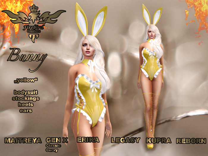 Firebird Bunny Yellow