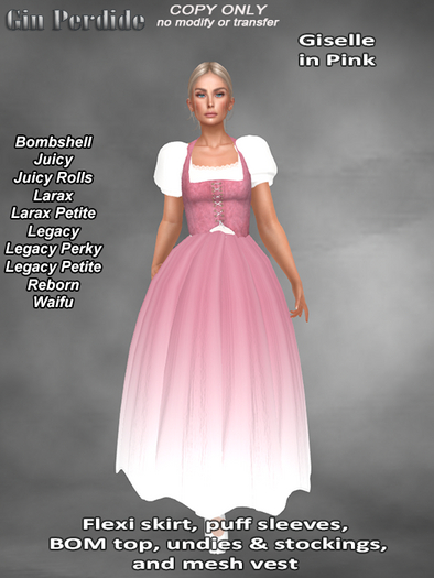 Giselle in Pink Outfit 