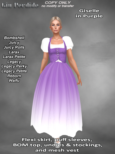 DEMO Giselle Purple Outfit 
