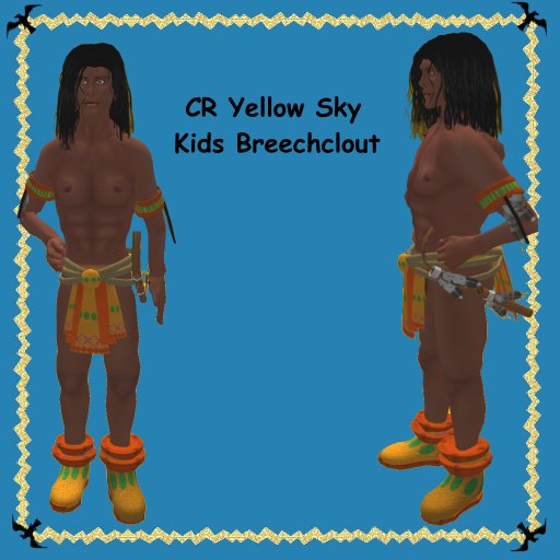 CR Yellow Sky Kids Breechclout
