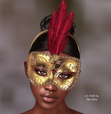 *AvaWay* Carnival Mask #6_Dark Red - RESIZABLE - SALE !