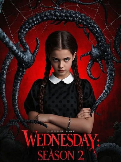 Movie Poster-Wednesday Season 2