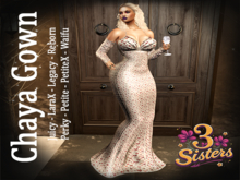 3 Sisters - Chaya Gown (hearts) 