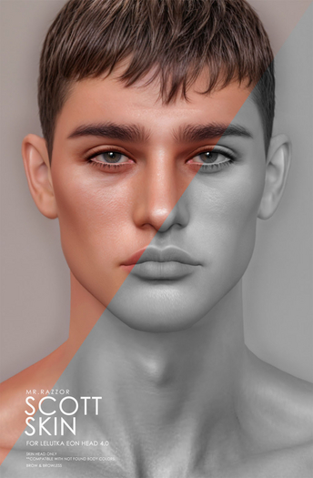 [MR] Scott Head Skin for LeL.Eon Head Ruddy_NF DEMO