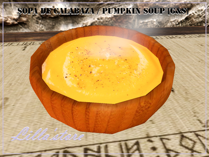 Sopa de calabaza / Pumpkin Soup [G&S]