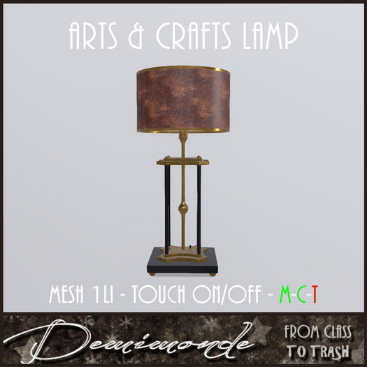 [CYN] Arts & Crafts Lamp