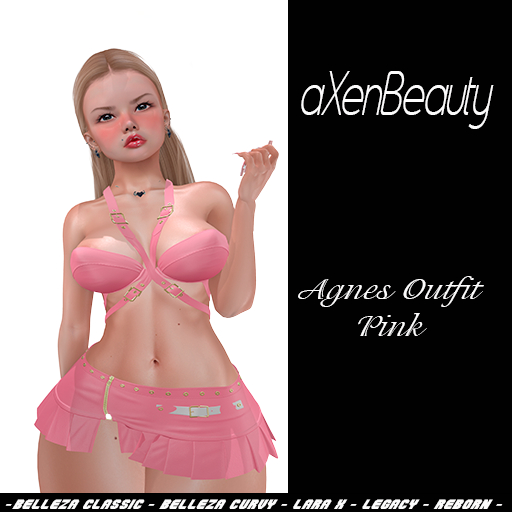 aX: Agnes Outfit Pink