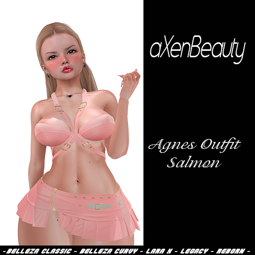 aX: Agnes Outfit Salmon