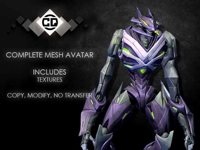 ◁.:CQ:. Parker Mech Bento Avatar▷